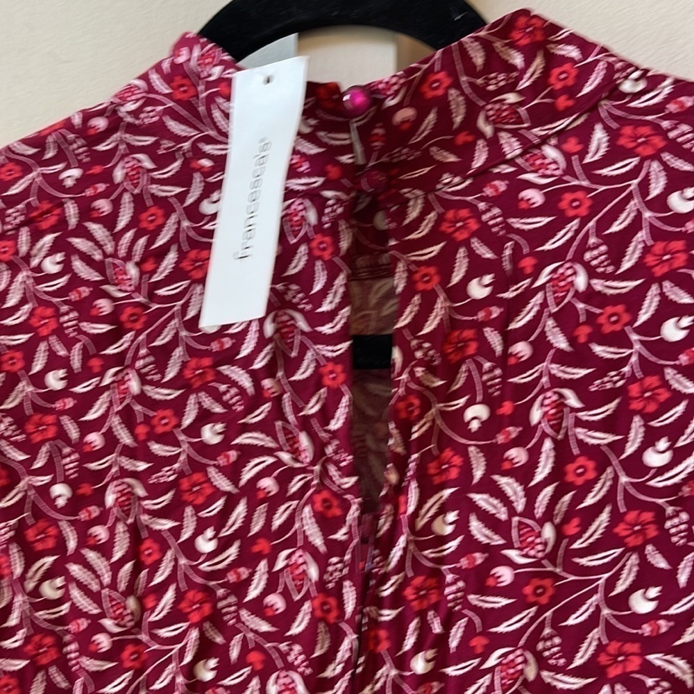 Francesca’s Floral Faux Wrap Dress - Picture 6 of 6